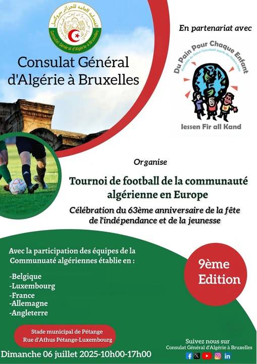 Tournoi de  football de la communauté algérienne en Europe